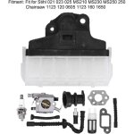 Kit de carburateur pour stihl 021 023 025 ms210 ms230 ms250 250 1123 120 0605 1123 160 1650 tron�onneuse ...