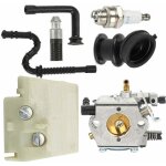 Kit carburateur pour stihl 026 ms260 ms240 240 walbro wt - 194 & bougie filtre � air
