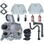 Kit de carburateur , pour tron�onneuse stihl ms361 ms 361, 1135 120 0601, 1135 141 2200, 1128 358 7701, ...