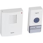 Kit carillon radio sans fil essentiel - blanc - legrand