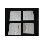 Kit centralisation 3 volets roulants avec 1 inter sans - fil + 3 recepteurs filaire / radio zigbee blanc ...