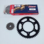 Kit cha�ne axring pour moto yamaha 600 fz6 fazer n / s 2004 � 2007