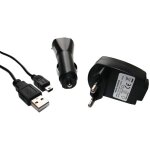 Vhbw - kit chargeur pour navigation - adaptateurs allume - cigare, secteur, cble usb / charge
