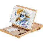 Kit chevalet de table (34 x 26 cm) pour peinture enant et adulte pr�sentoir dessin artiste bureau en ...