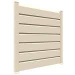 Closea kit cloture - lame 16cm - pvc beige - lg: 12m x h: 1m74 Closea kit cloture - lame 16cm - pvc beige - lg: 12m x h: 1m74