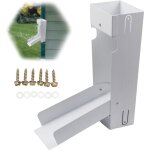 Kit collecteur eau de pluie, rcuprateur eau gouttiere rectangulaire, systme de collecte des eaux pluviales, ...
