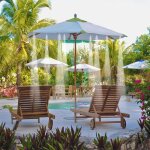 Kit complet de brumisateur ext�rieur de 20m pour terrasse, parasol, patio ou serre