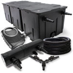 Sunsun - kit complet: cbf - 350c filtre de bassin jusqu'� 90000 l biologique, neo10000 pompe de filtration ...