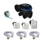 Kit complet gaines et vmc aldes easyhome hygro premium mw basse consommation Kit complet gaines et vmc aldes easyhome hygro premium mw basse consommation