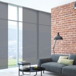 Madecostore - kit complet panneaux japonais 60cm - gris clair - l115 x h250cm