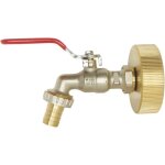 Kit complet récupérateur eau de pluie - robinet et raccord pour cuve 1000l Kit complet récupérateur eau de pluie - robinet et raccord pour cuve 1000l
