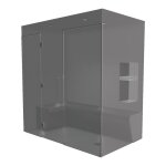 Desineo - 200 x 120 - kit de construction cabine de douche hammam avec paroi vitrée à carreler avec générateur ... Desineo - 200 x 120 - kit de construction cabine de douche hammam avec paroi vitrée à carreler avec générateur ...