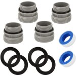 Kit de conversion de tuyau de piscine 4560, compatible avec la pompe de filtre de piscine intex, adaptateur ...