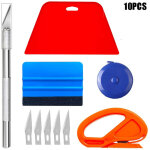 Kit covering, outils de film pour papier peint, fentre voiture, carrelage vinyle, raclette pour pose ...