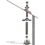 Kit cration conduit isol 80mm intrieur - 2m