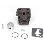 Kit de cylindre et piston 32mm pour d�broussailleuse - pi�ces compatibles avec mod�les tj23 - anneaux ...