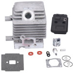 Kit cylindre - piston avec silencieux pour d�broussailleuse stihl fs75 / fs80 / fs85 ? aluminium, 34 ...