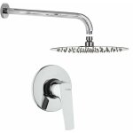 Piralla - kit de douche avec mitigeur interne, pomme de douche et bras iceberg kitice1cr Piralla - kit de douche avec mitigeur interne, pomme de douche et bras iceberg kitice1cr