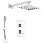 Hudson reed ? colonne de douche thermostatique encastrable ? mitigeur en laiton chrom� ? pomme haute ...