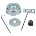 Kit ecrou tete debroussailleuse universelle, pour dbroussailleuse thermique, stihl, echo, ryobi tete ...