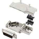 Kit embase sub - d m�le nombre de p�les: 15 encitech dcmr - fk - 15 - dbp - k 6355 - 0065 - 02 90 � f�t ...