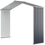 Costway - kit d'extension pour abri de jardin 277, 5 x 64 x 202, 5cm