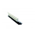 Kit fa�tage sup�rieur pour couverture en polycarbonate l 4 m - coloris - gris anthracite ral 7016, longueur ...