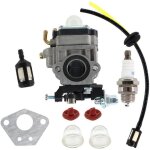 Kit de filtre de conduite de carburant pour carburateur de d�broussailleuse kawasaki kbl23a, joint de ...