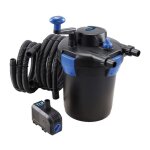 Kit de filtres sous pression de bassin tip - pour bassin de 5 000 l, uv - c 9 w, fonction de lavage  ...