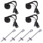 Kit de fixation trampoline 4pcs - ancrage - kit universel pour toutes les marques de trampolines Kit de fixation trampoline 4pcs - ancrage - kit universel pour toutes les marques de trampolines