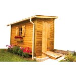 Interplast ? kit goutti�re pour abri de jardin en bois ? raccord pvc pour toiture jusqu'� 3. 88 ml ? ...