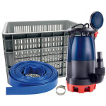 Kit inondation spid'o vcdc - 500 - p2 ? pompe eaux claires & charg�es 500 w ? d�bit 12, 5 m� / h ? refoulement ...