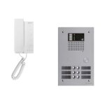 Kit interphone avec 6 combin�s golmar collectif