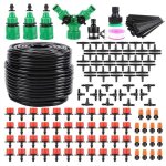 Kit d'irrigation goutte � goutte automatique diy avec tube vierge 1 / 4 pouces