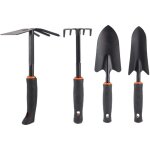 Kit de jardinage, ensemble d'outils de jardinage 4 pi�ces / ensemble : pelle et r�teau en fer et plastique ...