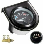 Kit de jauge de temprature d'eau pour voiture - led noire - universelle - manomtre de temprature d'eau ...