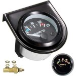 Kit de jauge de temp�rature de l'eau pour voiture noir led universel manom�tre de temp�rature de l'eau ...