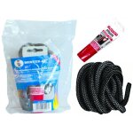 Kit de joints tresse ronde en fibre de verre 10 mm pour portes de poeles, chemine'es et fours, longueur ... Kit de joints tresse ronde en fibre de verre 10 mm pour portes de poeles, chemine'es et fours, longueur ...