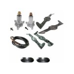 Kit lame tracteur tondeuse husqvarna / mc culloch 92cm