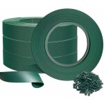 Kit de lamelles occultantes pvc brise vue 300m x 4. 7cm avec 600 clips vert Kit de lamelles occultantes pvc brise vue 300m x 4. 7cm avec 600 clips vert