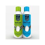 Kit lessive + impermabilisant machine textile respirant - 2 x 300 ml