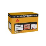 Sika - kit mastic - colle souple flex fixotuile - terre cuite - 24 recharges