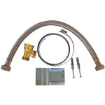 Kit de montage pour vase d'expansion sanitaire - compatible 8l et 12l - dipra