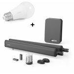 Avidsen - kit motorisation connecte  vrins pour portail  battants teha connect et son ampoule connecte ...