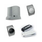 Kit de motorisation dynamos24 / 2400 portail coulissant 400kg, moteur 24v, avec photocellule - king gates ...