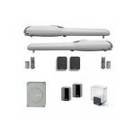 Nice ? kit de motorisation pour portail 2 battants jusqu'� 3, 5m ? alimentation 230 / 24v ? force 1500n ...