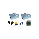 Kit motorisation portail automatis me ea confort e4000b24 enterr� - 24v, ouverture 110�, 2m 300kg maxi ...