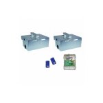 Kit motorisation portail automatis me ea basic e4000b180 enterr� - ouverture 180�, 2m 300kg maxi par ...