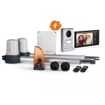 Scs sentinel - kit motorisation portail battant + visiophone, opengate 1 integral. garantie 5 ans