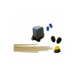 Kit motorisation portail coulissant confort ea cl1010 - pour portails 800kg max, 230v, fins de course ...